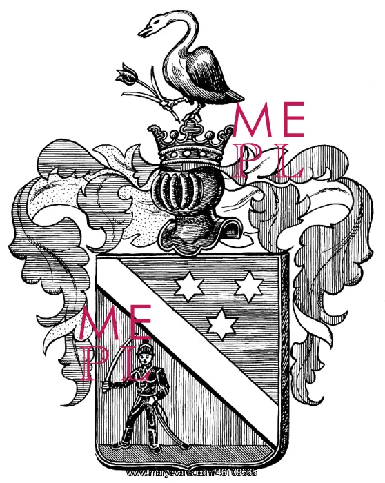 : Coat of arms, Joseph Csorba of Alsoszekas : Coat of arms, Joseph Csorba of Alsoszekas