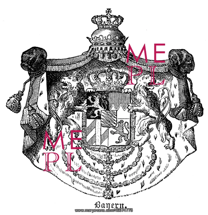 : Coat of arms, Kingdom of bavaria : Coat of arms, Kingdom of bavaria