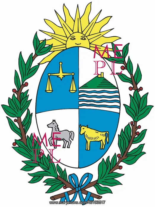  : Coat of arms, Uruguay