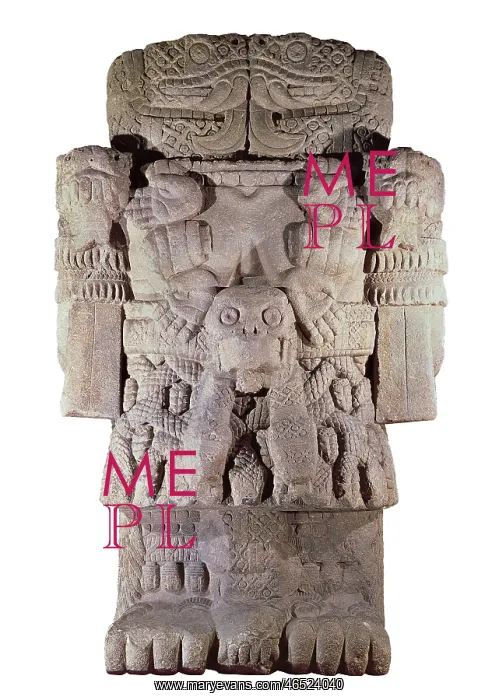 : Coatlicue. s.XIV. Goddess of the earth, creation : Coatlicue. s.XIV. Goddess of the earth, creation