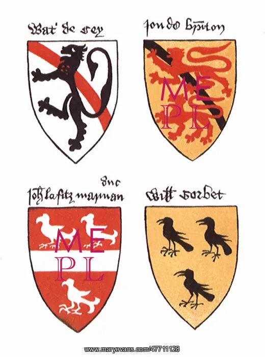  : Four Coats of Arms