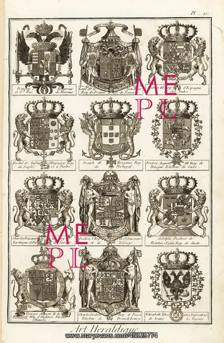 : Coats of arms of kings, queens and emperors : Coats of arms of kings, queens and emperors