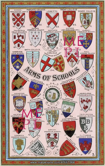  : Coats of Arms for Schools and Colleges