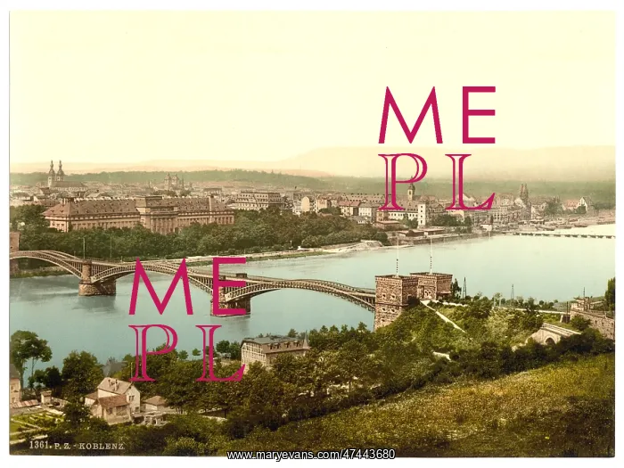 : Coblenz, the Rhine, Germany : Coblenz, the Rhine, Germany