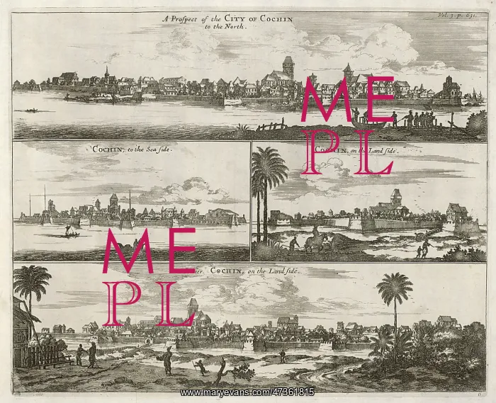 : COCHIN, INDIA, 1671 : COCHIN, INDIA, 1671