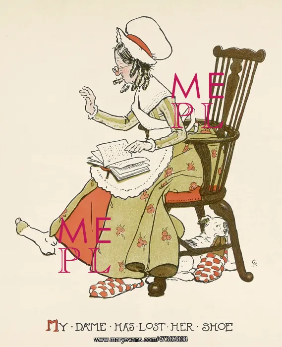 : Cock-a-doodle-doo, My dame has lost her shoe : Cock-a-doodle-doo, My dame has lost her shoe