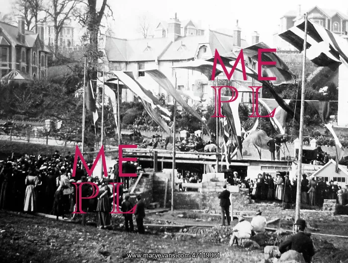  : Cockington Church laying foundation stone