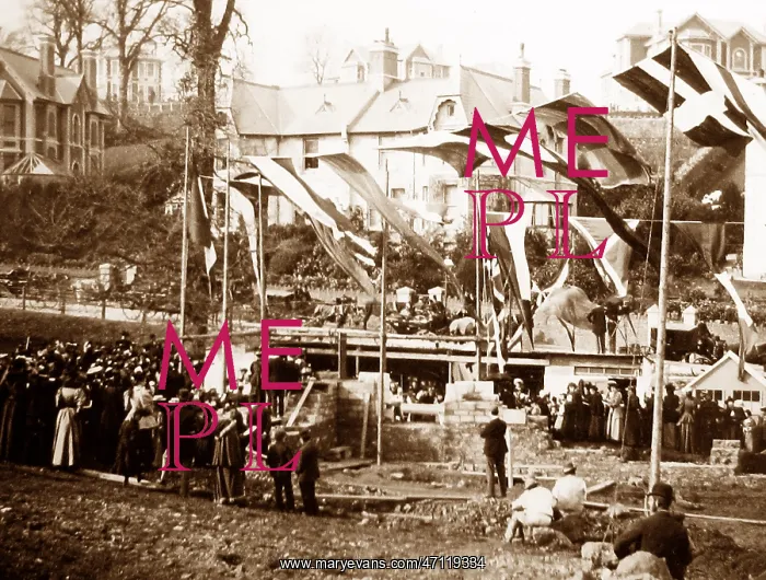  : Cockington Church laying foundation stone