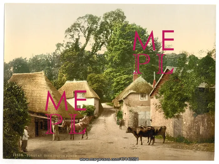 : Cockington Forge, Torquay, England : Cockington Forge, Torquay, England