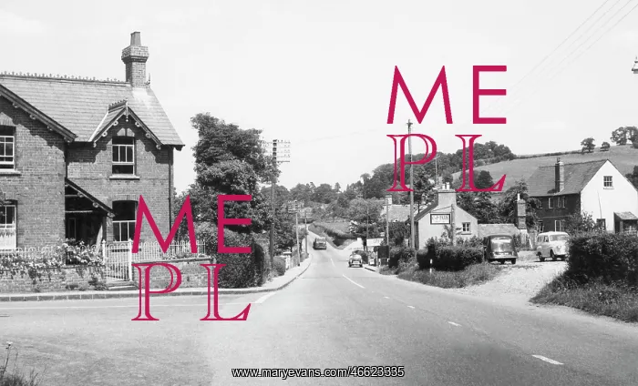  : Three Cocks, the Village c1960