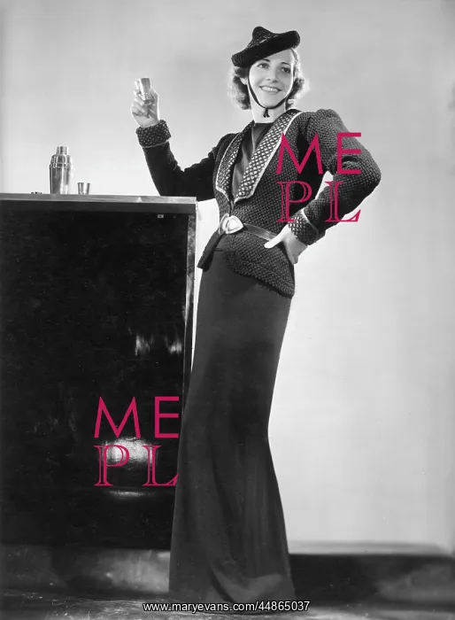 : COCKTAIL GOWN 1930S : COCKTAIL GOWN 1930S
