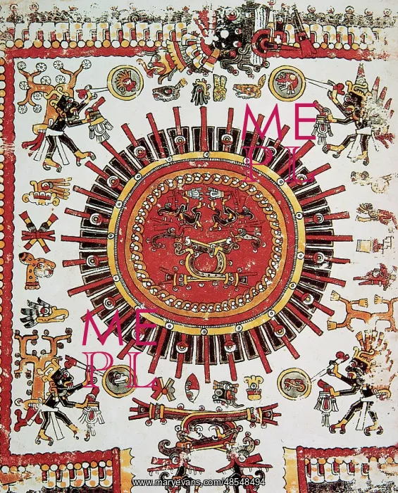 : Codex Borbonicus. Aztec codex. Written by Aztec priest short : Codex Borbonicus. Aztec codex. Written by Aztec priest short