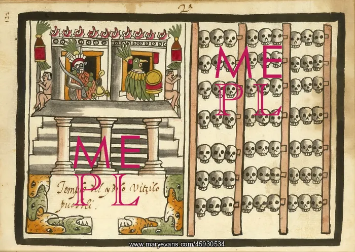 : Codex, Museo del Templo Mayor, Mexico City, Mexico : Codex, Museo del Templo Mayor, Mexico City, Mexico