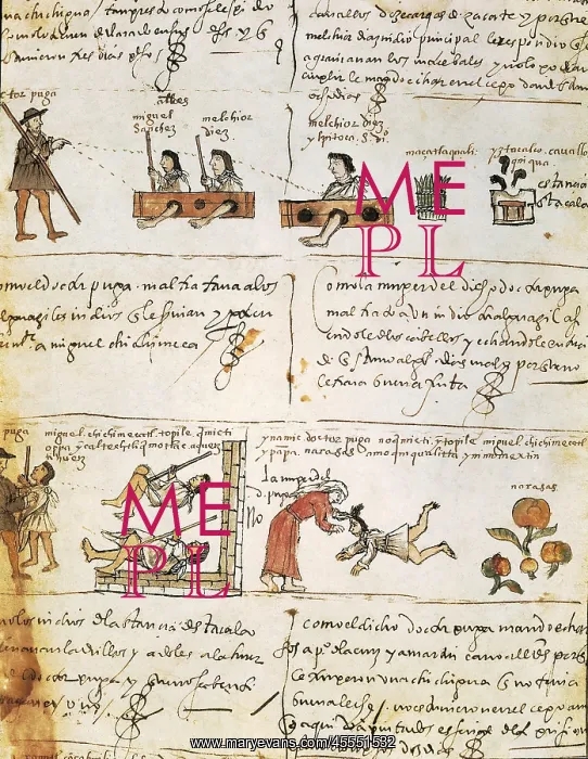 : Codex Osuna, 16th C.. Spanish viceroyship in Mexico : Codex Osuna, 16th C.. Spanish viceroyship in Mexico