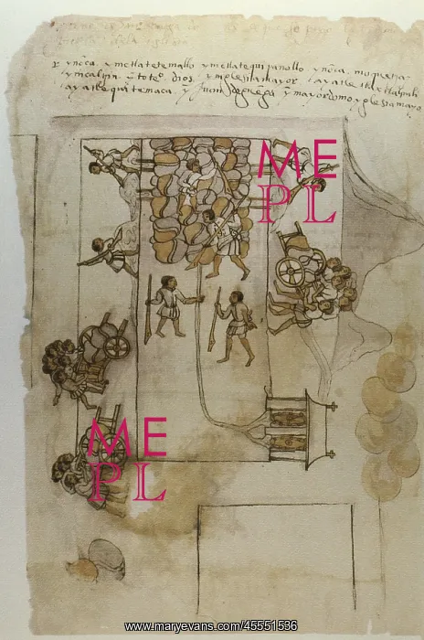 : Codex Osuna, 16th C.. Spanish viceroyship in Mexico : Codex Osuna, 16th C.. Spanish viceroyship in Mexico