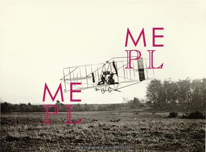 : Cody biplane No 2 the Michelin Cup Biplane in the air : Cody biplane No 2 the Michelin Cup Biplane in the air