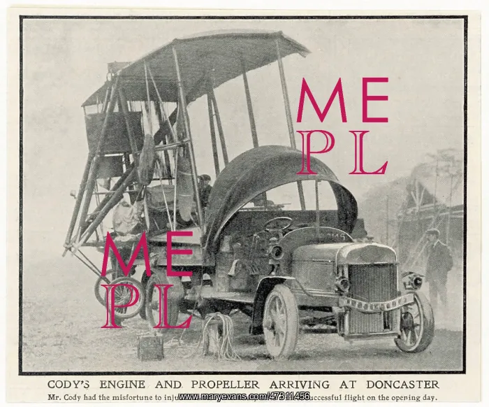 : Cody Biplane Dismantled : Cody Biplane Dismantled