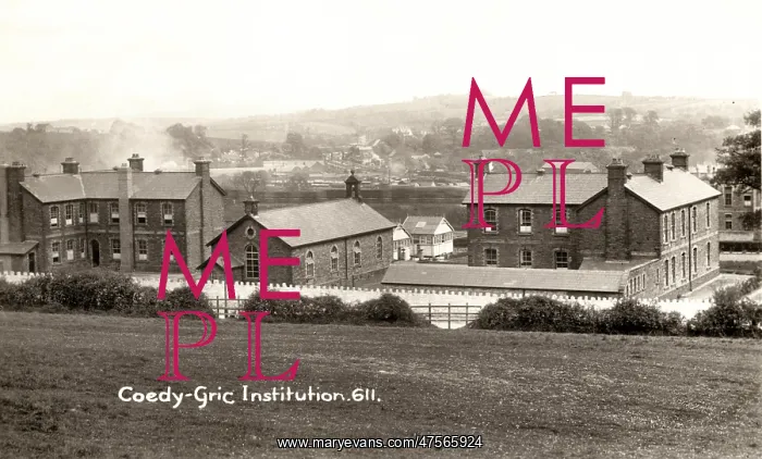 : The Coedy-Gric Institution (Pontypool workhouse), Griffithst : The Coedy-Gric Institution (Pontypool workhouse), Griffithst