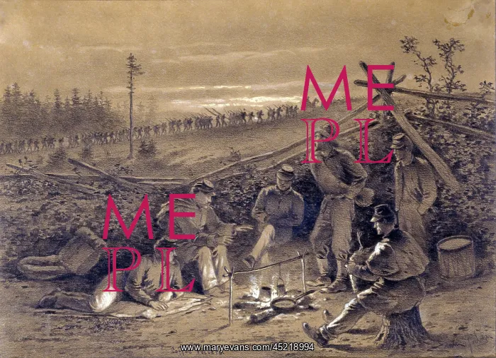 : Coffee Coolers, illustration of men preparing ? : Coffee Coolers, illustration of men preparing ?
