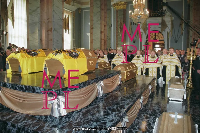 : Coffins with the remains with the last Russian : Coffins with the remains with the last Russian