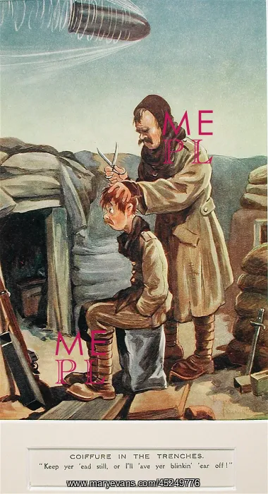 : COIFFURE IN THE TRENCHES : COIFFURE IN THE TRENCHES