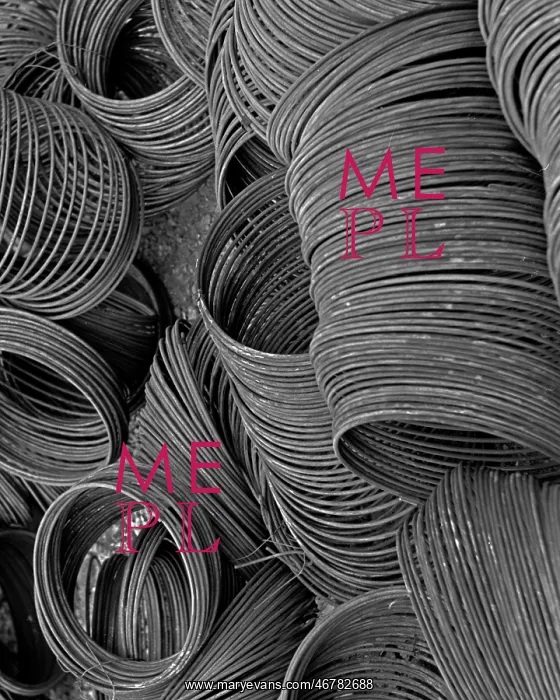  : Coils of steel wire