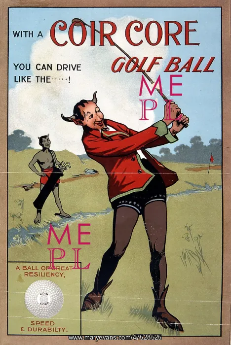  : Coir Core golf balls advert