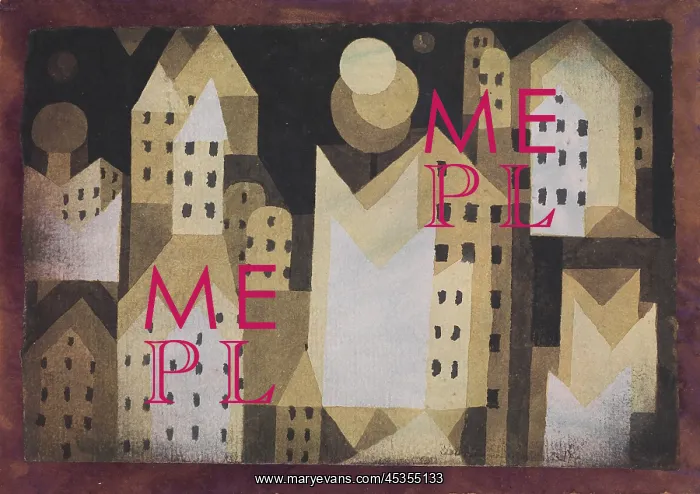 : COLD CITY, by Paul Klee : COLD CITY, by Paul Klee