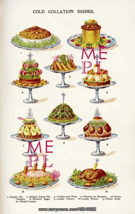 : Cold Collation Dishes : Cold Collation Dishes