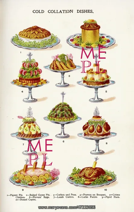 : Cold Collation Dishes : Cold Collation Dishes