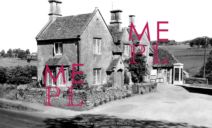  : Colesbourne, the Post Office c1960