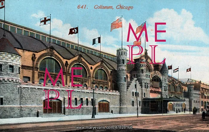 : Coliseum, Chicago, Illinois, USA : Coliseum, Chicago, Illinois, USA
