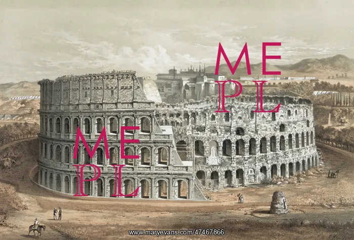 : Coliseum at Rome : Coliseum at Rome