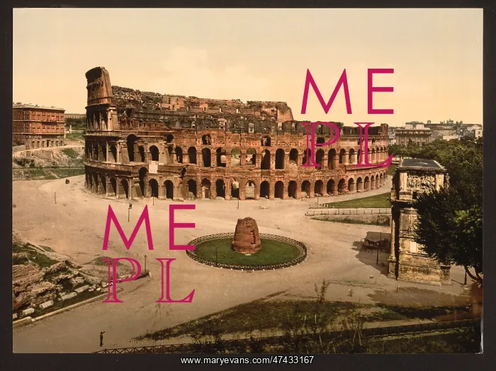 : The Colisuem and Meta Sudans, Rome, Italy : The Colisuem and Meta Sudans, Rome, Italy
