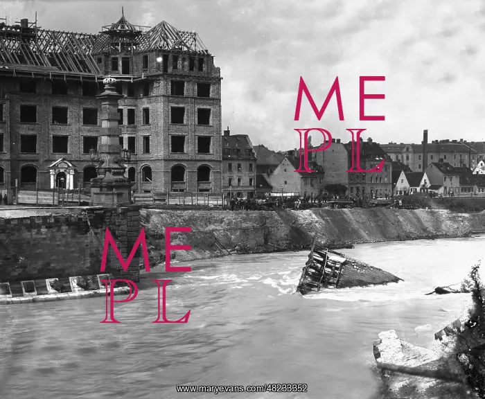 : Collapse of the Prinzregentenbracke in Munich on 15.09.1 : Collapse of the Prinzregentenbracke in Munich on 15.09.1