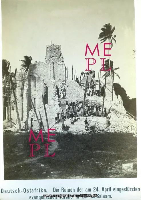 : Collapsed church in Dar es Salaam : Collapsed church in Dar es Salaam