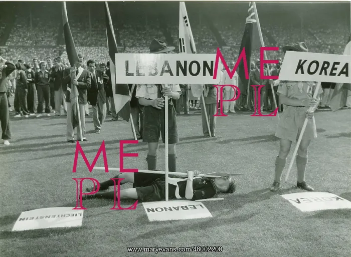  : Collapsed Scout at 1948 London Olympics