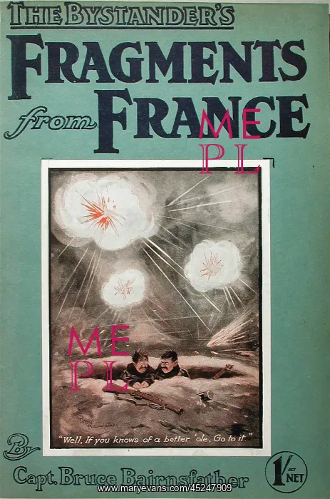 : A collection of 8 Bruce Bairnsfather's magazines : A collection of 8 Bruce Bairnsfather's magazines