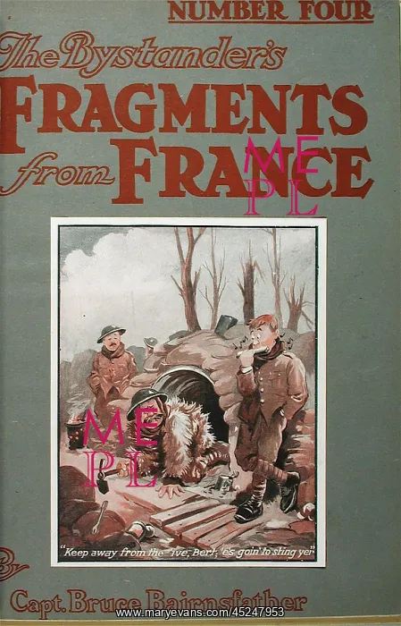 : A collection of 8 Bruce Bairnsfather's magazines : A collection of 8 Bruce Bairnsfather's magazines
