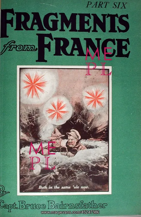 : A collection of 8 Bruce Bairnsfather's magazines : A collection of 8 Bruce Bairnsfather's magazines