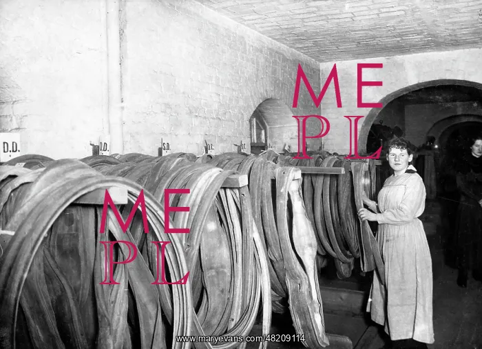 : Collection of tyres in Berlin, 1917 : Collection of tyres in Berlin, 1917