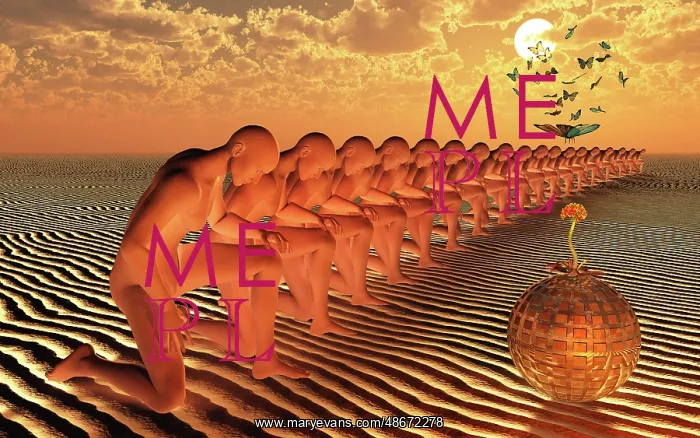 : A collective hive mind controlling nature : A collective hive mind controlling nature
