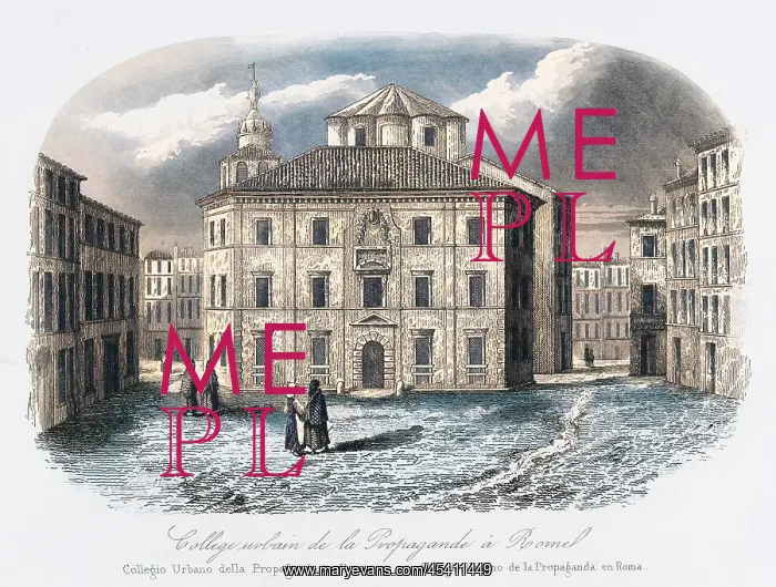 : Collegio della Propaganda, Rome, Italy : Collegio della Propaganda, Rome, Italy
