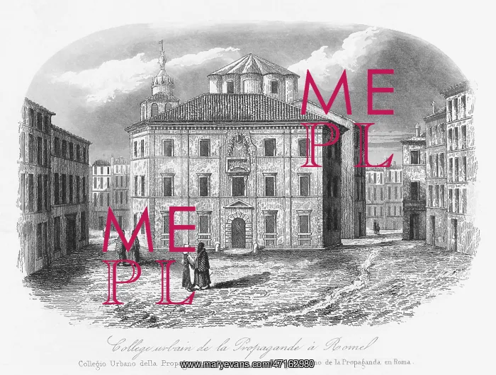: Collegio della Propaganda, Rome, Italy : Collegio della Propaganda, Rome, Italy