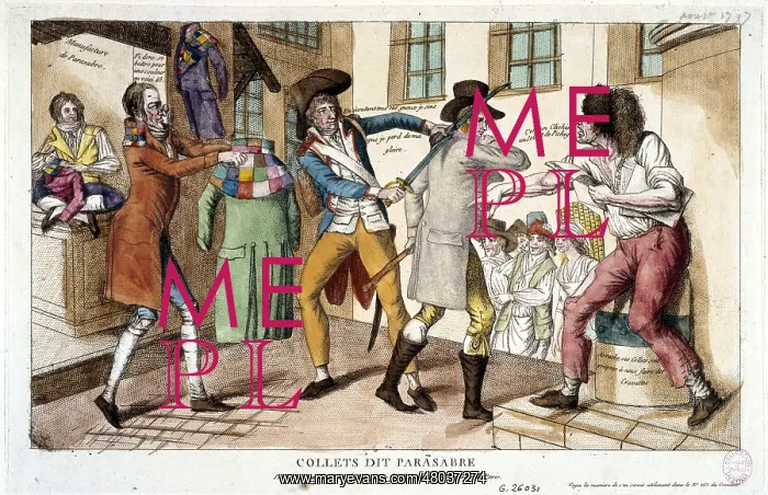 : Collets Dit Parasabre. Engraving. Paris : Collets Dit Parasabre. Engraving. Paris