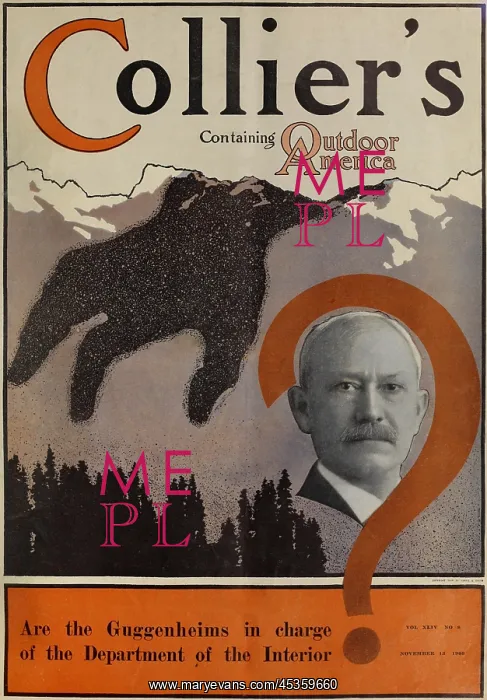 : COLLIERS Magazine with headline: ARE THE GUGGENHEIMS : COLLIERS Magazine with headline: ARE THE GUGGENHEIMS