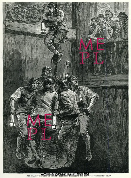 : Colliery disaster at Seaham 1880 : Colliery disaster at Seaham 1880