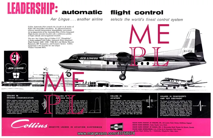 : Collins Avioncs & Flight Guidance Systems 1957 : Collins Avioncs & Flight Guidance Systems 1957