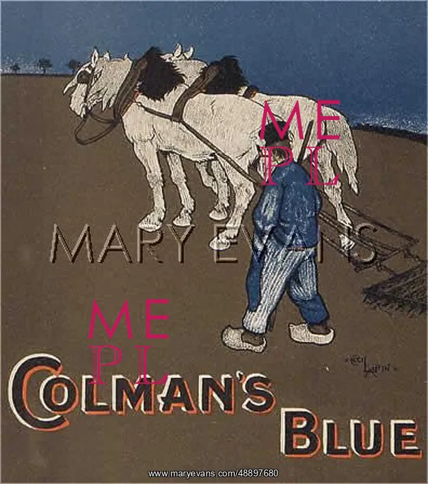 : COLMAN'S BLUE ADVERT