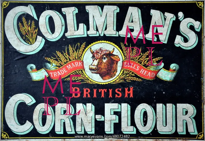 : Colman's British Corn-Flour : Colman's British Corn-Flour